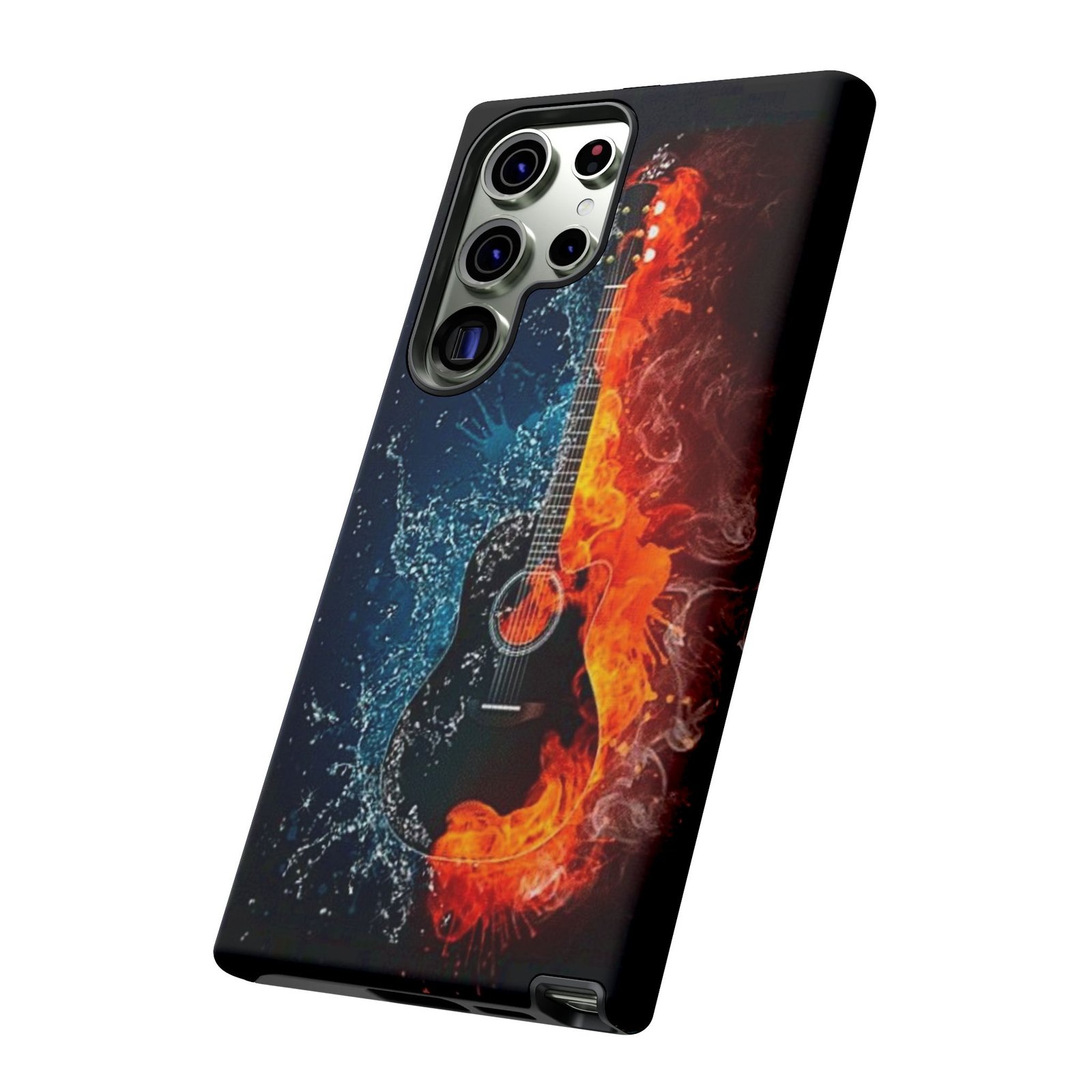 Fiery Guitar Phone Case - Artistic Protector, Music Lover Gift, Vibrant Accessory for Artists and Musicians, Personalized Tech Item, Unique - Image 78