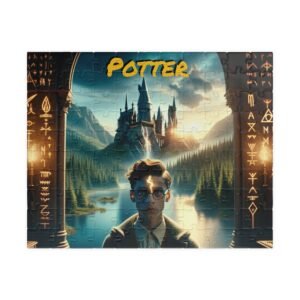 Fantasy Puzzle - Enchanting Castle and Wizard Design, Perfect Gift for Puzzle Lovers, Home Decor, Family Bonding, Game Night, Magical