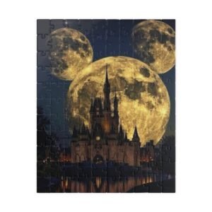 Magical Castle Puzzle | 110, 252, 520, 1014-piece | Enchanted Gift for Disney Fans, Family Fun, Home Decor, Kids Activities, Game Night