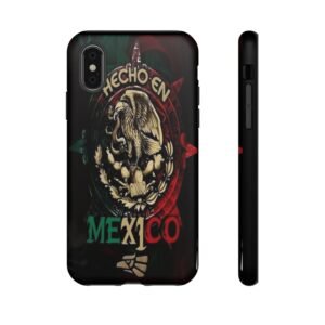 Mexican Flag Phone Case - Hecho en Mexico, Tough Cases, Gift for Him, Travel Accessory, Cultural Pride