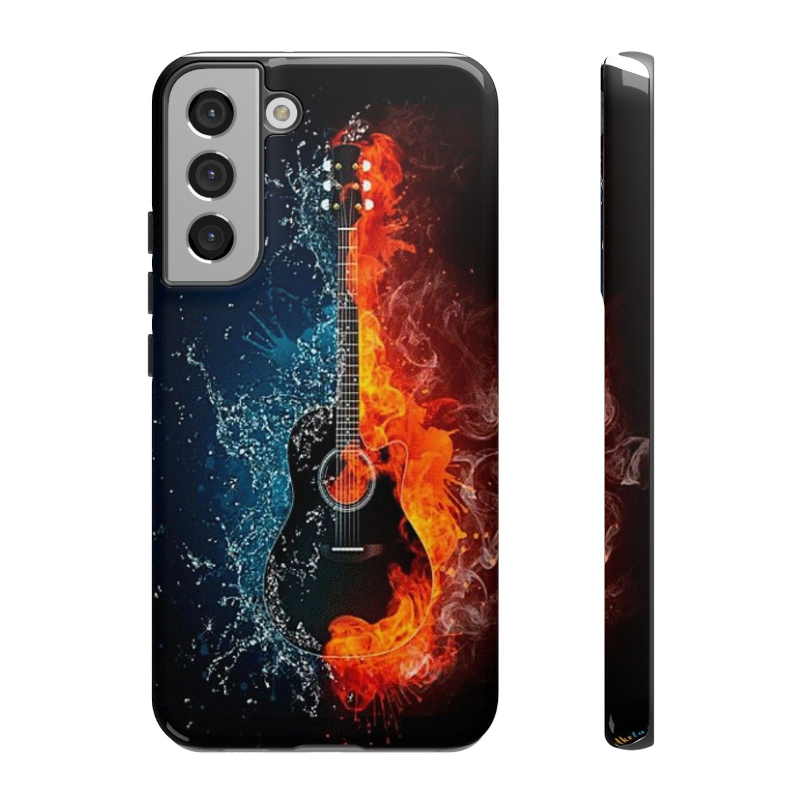 Fiery Guitar Phone Case - Artistic Protector, Music Lover Gift, Vibrant Accessory for Artists and Musicians, Personalized Tech Item, Unique - Image 33