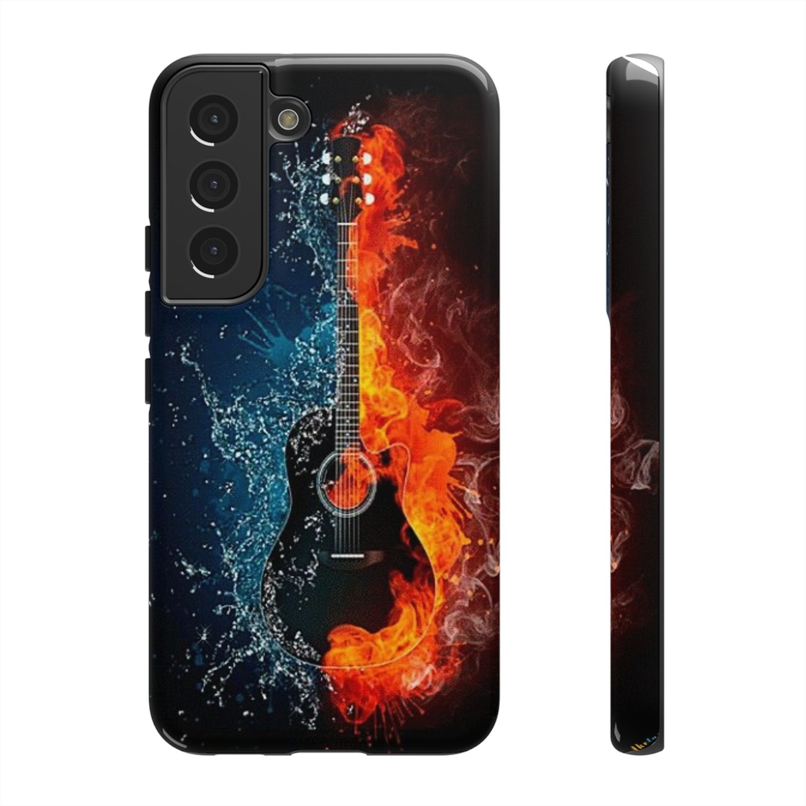 Fiery Guitar Phone Case - Artistic Protector, Music Lover Gift, Vibrant Accessory for Artists and Musicians, Personalized Tech Item, Unique - Image 29