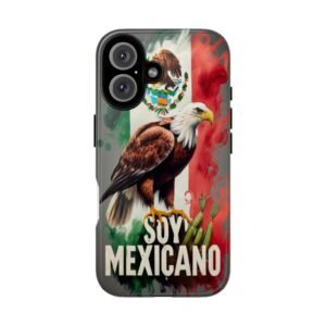 Mexican Eagle Phone Case - Soy Mexicano | Tough Cases for Proud Heritage, Gifts for Him/Her, Customizable Accessories, Unique Designs