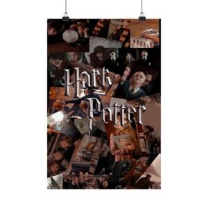 Magical Harry Potter Matte Vertical Poster, Gift for Fans, Wall Art, Wizard Decor, Room Decoration, Harry Potter Collection