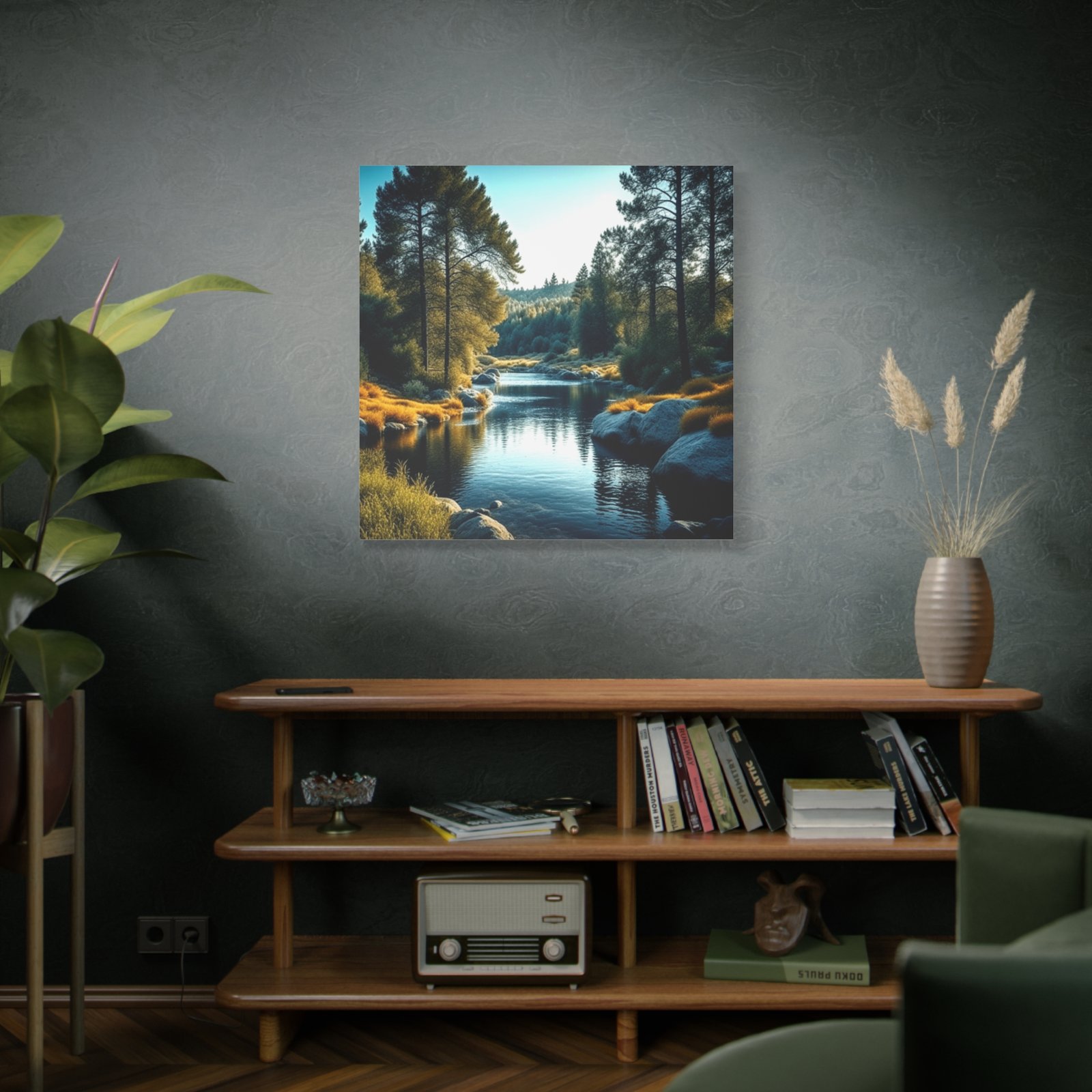 Forrest Scenic Nature Canvas Wall Art, Serene Landscape Print, Home Decor, Gift for Nature Lovers, Forest Artwork - Image 10