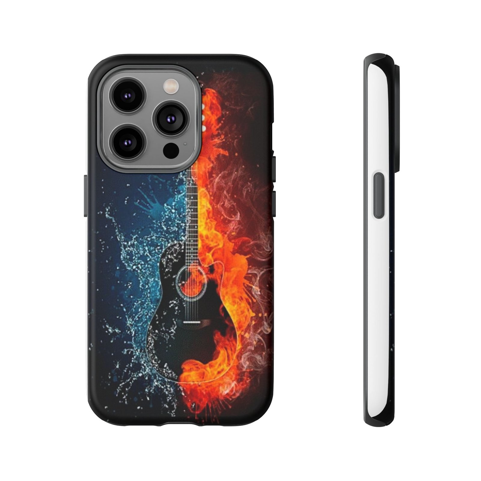 Fiery Guitar Phone Case - Artistic Protector, Music Lover Gift, Vibrant Accessory for Artists and Musicians, Personalized Tech Item, Unique - Image 45