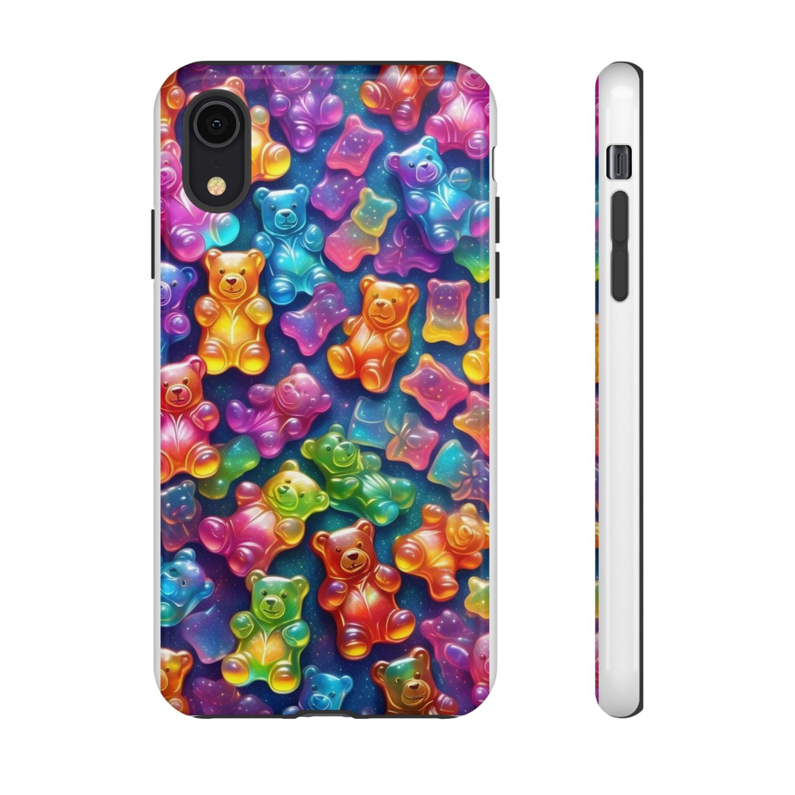 Colorful Bear Phone Case, Cute Bear Design, Animal Lover Gift, Fun Accessories, Birthday Gift, Tough Phone Cover - Image 7