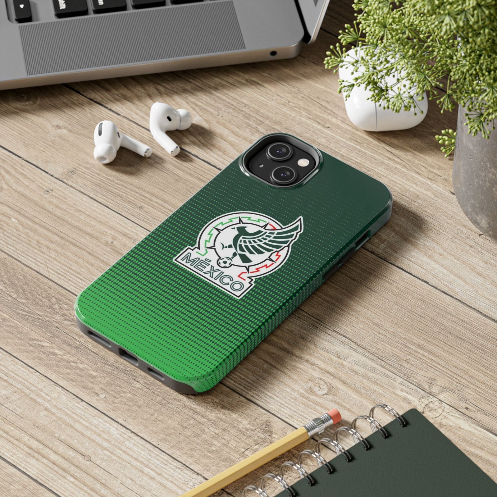 Mexico Soccer Team Tough Phone Case for Sports Fans, Durable Phone Cover, Gift for Gamers, Personalized Accessories, Ideal for Game Day - Image 3