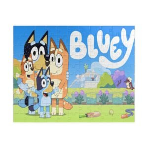 Bluey Family Puzzle - Fun for Kids and Adults, 110/252/520/1014-Piece Options, Family Game Night, Educational Playtime, Gift Idea