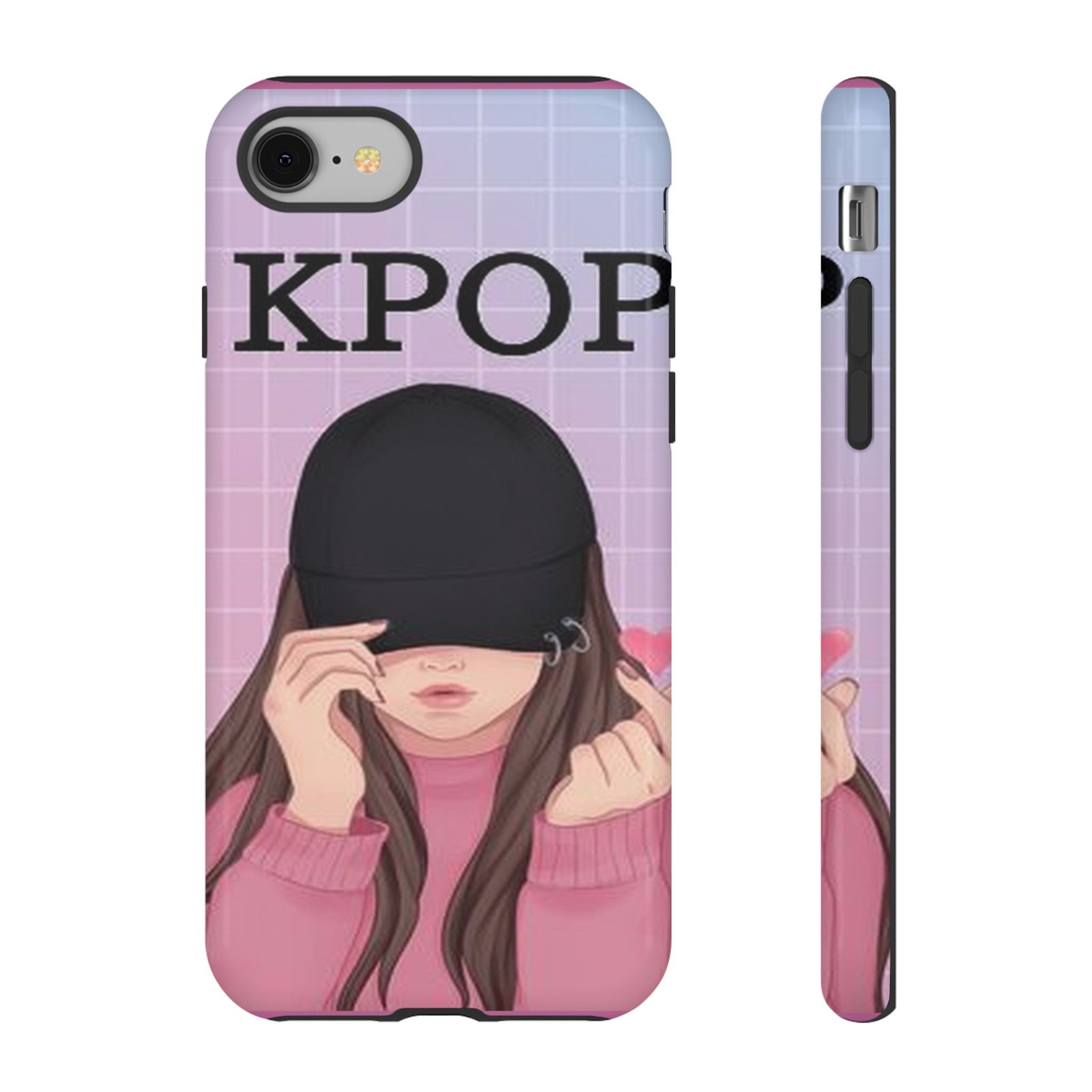 K-Pop Phone Case, Stylish Phone Cover, Trendy Tech Accessory, Gifts for Fans, Aesthetic Mobile Case for Music Lovers