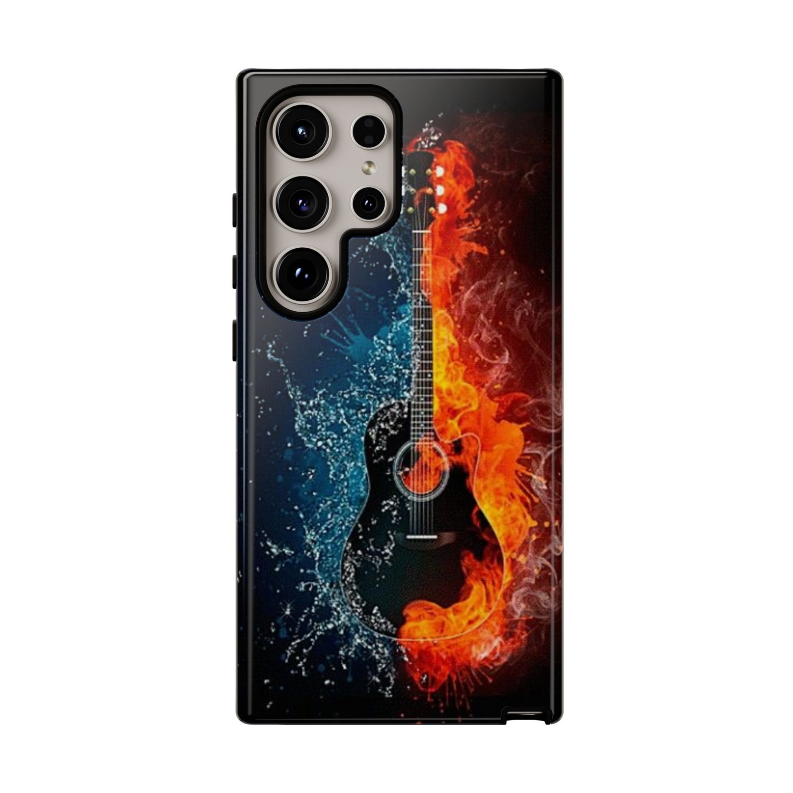 Fiery Guitar Phone Case - Artistic Protector, Music Lover Gift, Vibrant Accessory for Artists and Musicians, Personalized Tech Item, Unique - Image 112