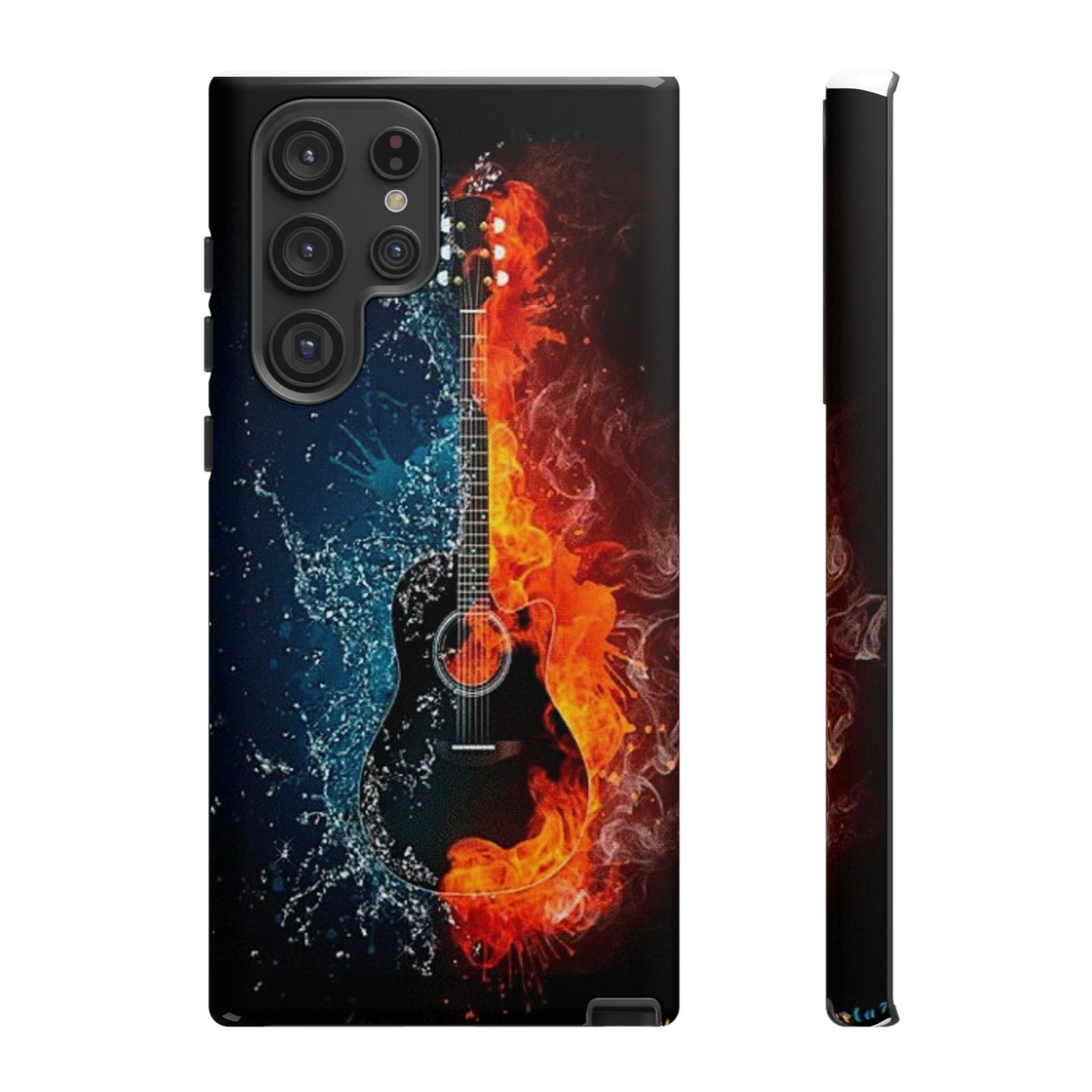 Fiery Guitar Phone Case - Artistic Protector, Music Lover Gift, Vibrant Accessory for Artists and Musicians, Personalized Tech Item, Unique - Image 37
