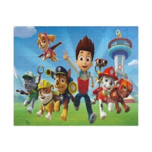 Personalized Kids' Puzzle - Adventure with Paw Patrol Characters, Fun Family Gift, Child's Birthday, Educational Game, Puzzle Fun
