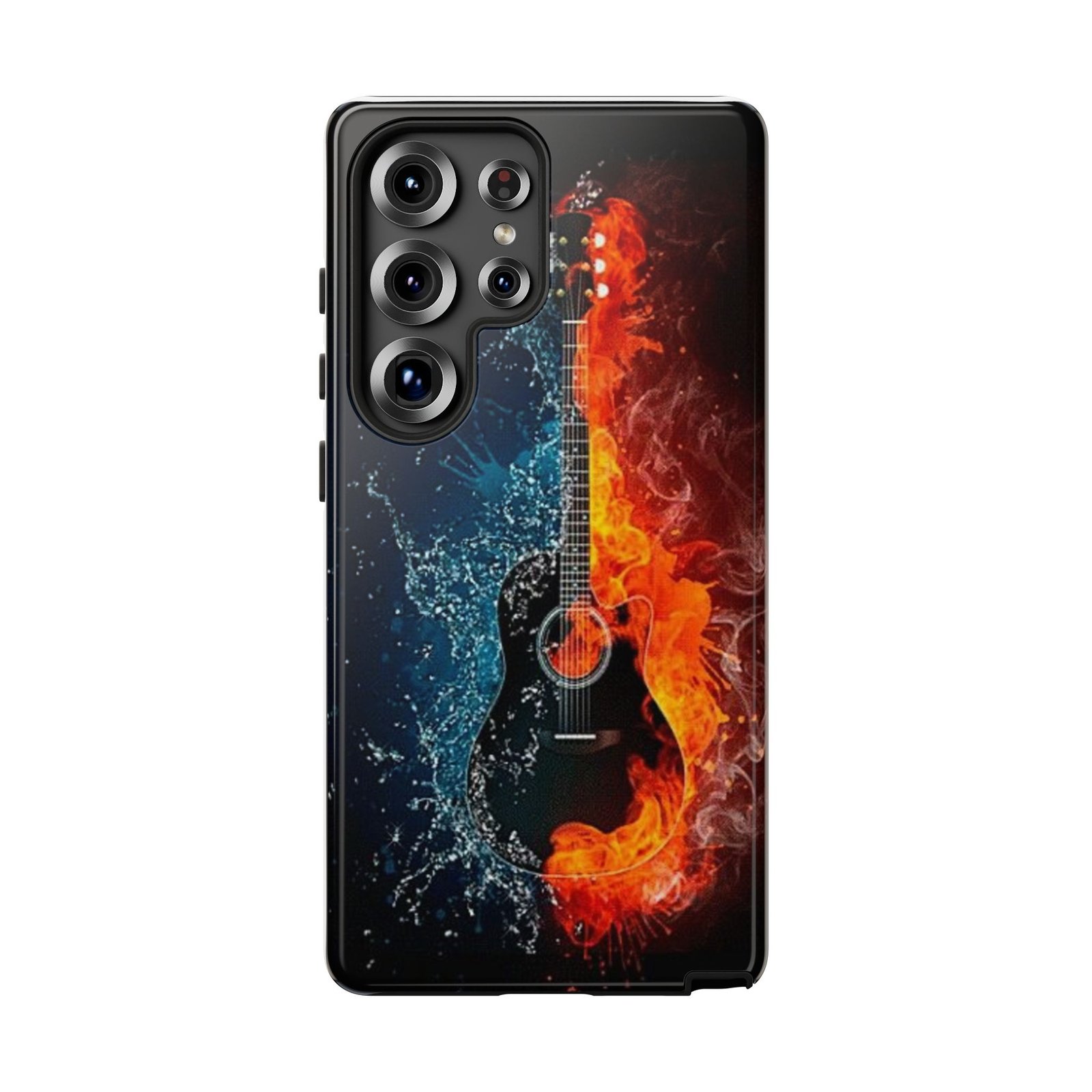 Fiery Guitar Phone Case - Artistic Protector, Music Lover Gift, Vibrant Accessory for Artists and Musicians, Personalized Tech Item, Unique - Image 148