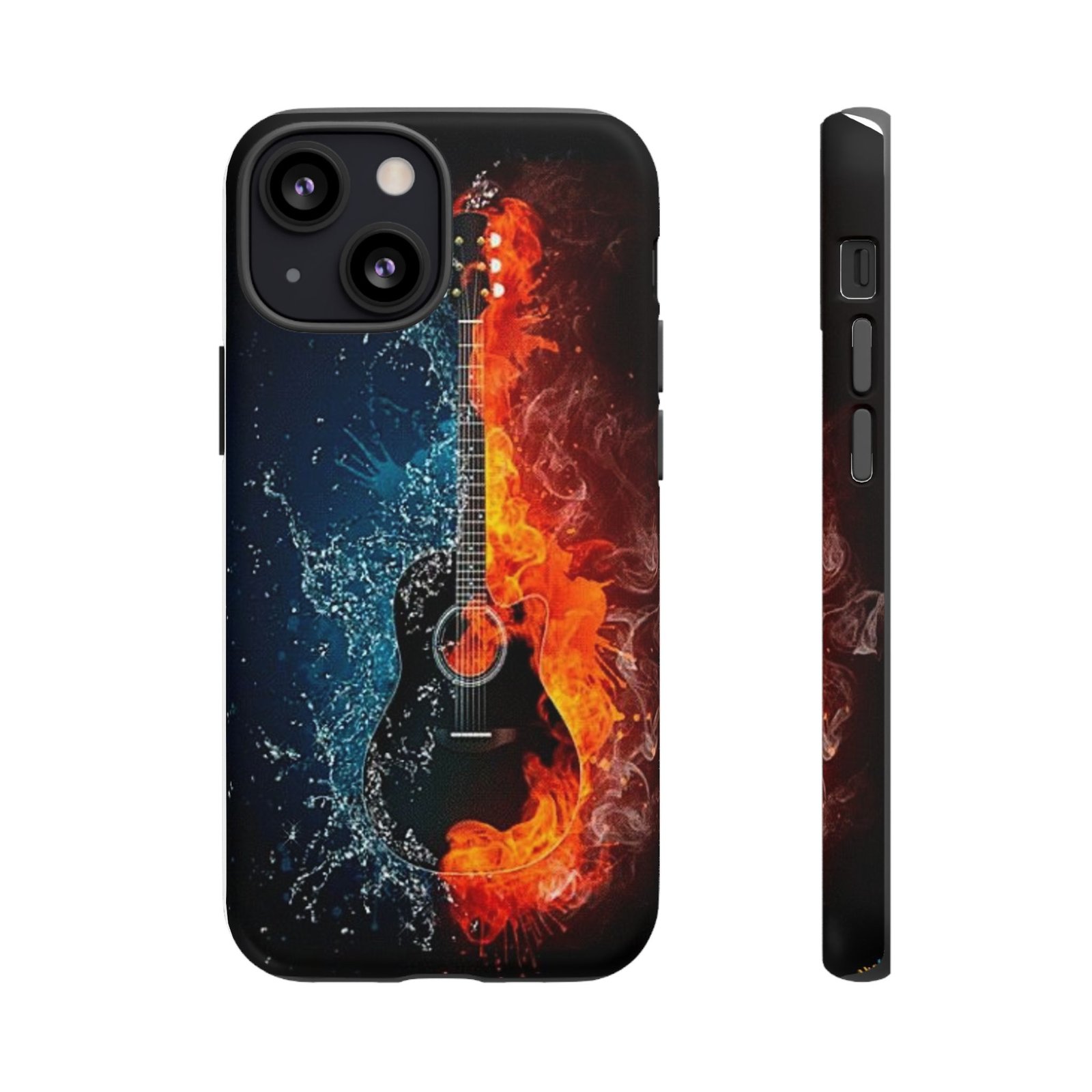 Fiery Guitar Phone Case - Artistic Protector, Music Lover Gift, Vibrant Accessory for Artists and Musicians, Personalized Tech Item, Unique - Image 13