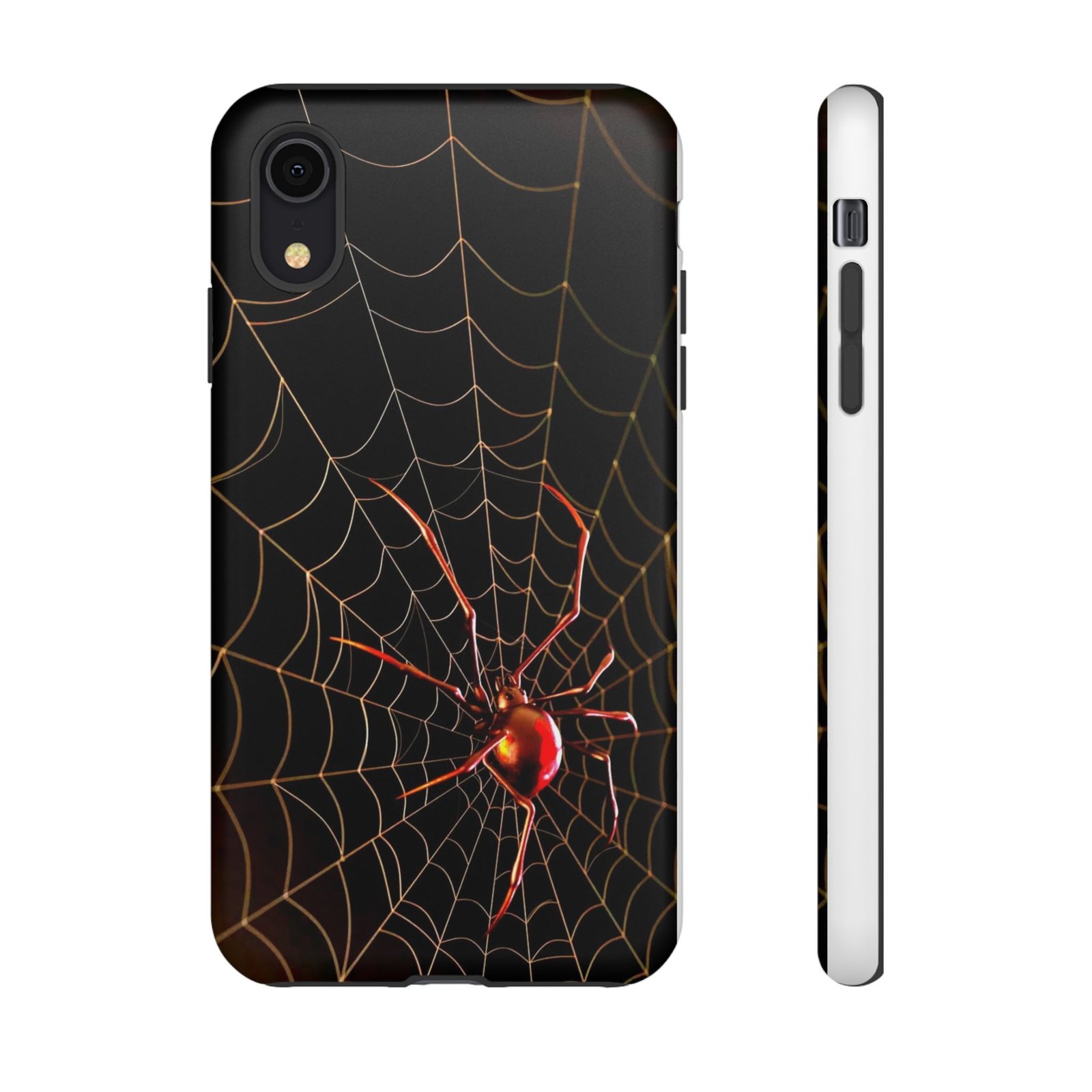 Spider Web Phone Case, Tough Phone Cover for Bug Lovers, Spooky Gift for Halloween, Unique Cellphone Accessory, Creepy Aesthetic - Image 8