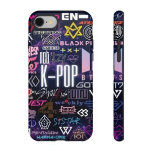 K-Pop Phone Case | Tough Cases for Music Lovers, Gift for Fans, Customizable Designs, Aesthetic Accessories, Perfect for Birthdays