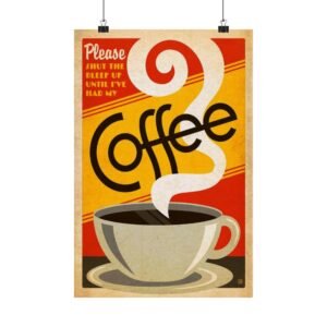 Copy of Coffee-Themed Matte Vertical Posters, Coffee Wall Art, Kitchen Decor, Gift for Coffee Lovers, Home Cafe Decor, Barista Wall Art