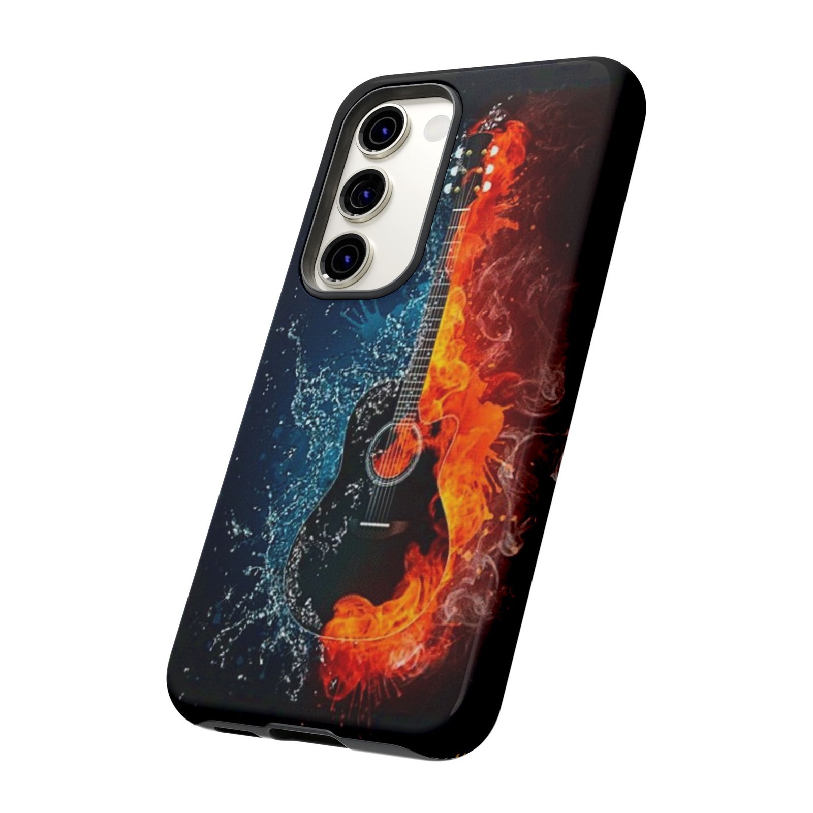 Fiery Guitar Phone Case - Artistic Protector, Music Lover Gift, Vibrant Accessory for Artists and Musicians, Personalized Tech Item, Unique - Image 58