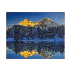 Scenic Mountain Puzzle, Perfect for Family Fun, Gift for Nature Lovers, Cozy Nights In, Relaxing Activity, 110-1014 Pieces
