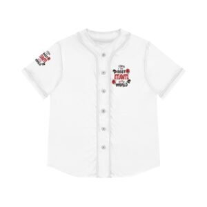 Best Mom Baseball Jersey, Softball Shirt, Mother's Day Gift, Sports Jersey, Personalized Team Jersey, Casual Wear