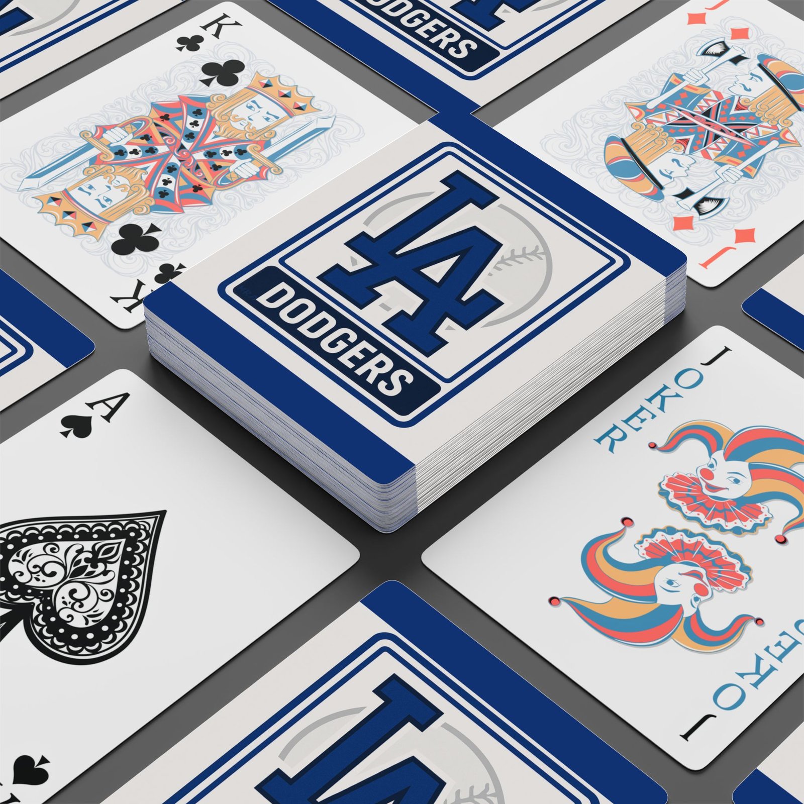 Dodgers Logo Poker Playing Cards — MLB Team Deck for Game Nights & Fans - Image 6
