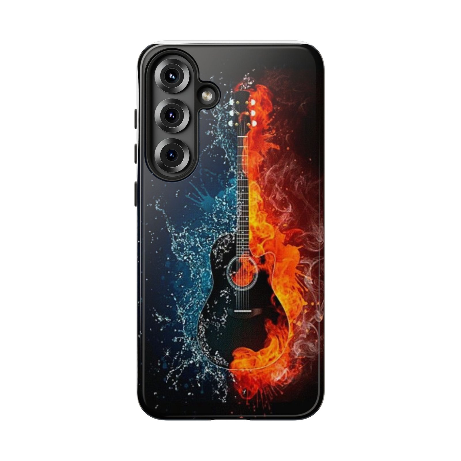 Fiery Guitar Phone Case - Artistic Protector, Music Lover Gift, Vibrant Accessory for Artists and Musicians, Personalized Tech Item, Unique - Image 140