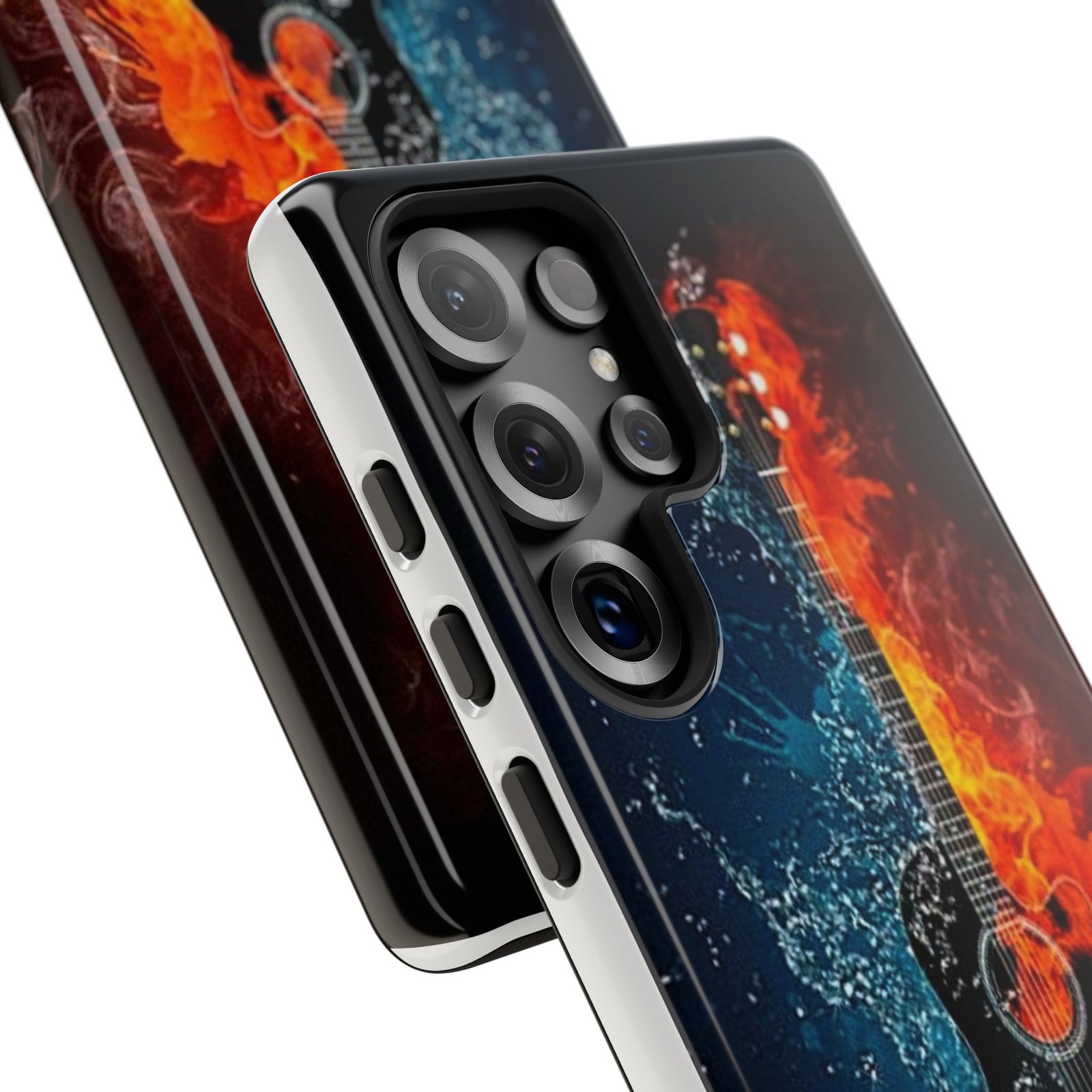 Fiery Guitar Phone Case - Artistic Protector, Music Lover Gift, Vibrant Accessory for Artists and Musicians, Personalized Tech Item, Unique - Image 149