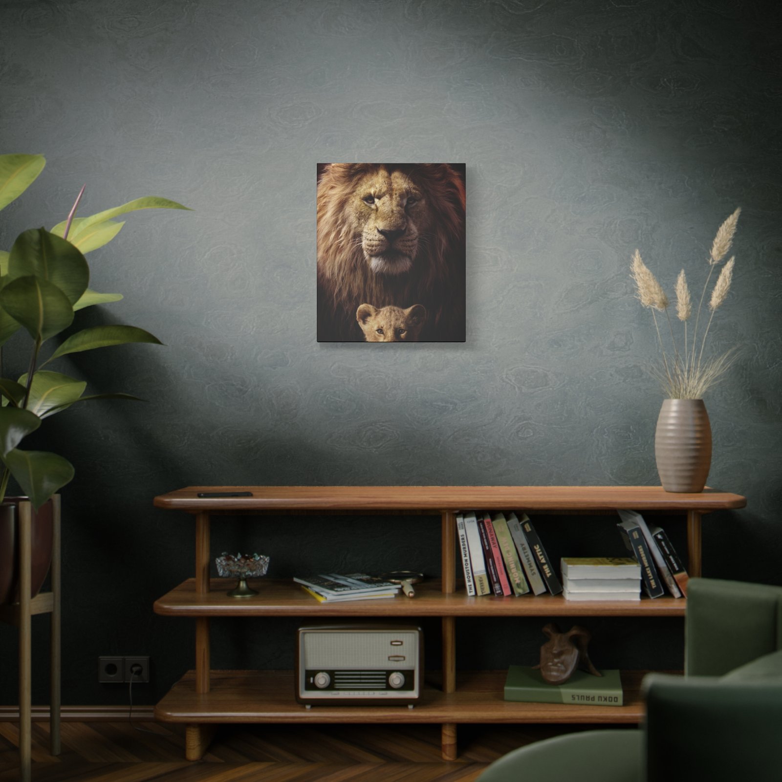 Majestic Lion Canvas Art, Gallery Wall Decor, Wild Animal Print, Safari Home Decor, Gift for Nature Lovers, Unique Art Piece - Image 6