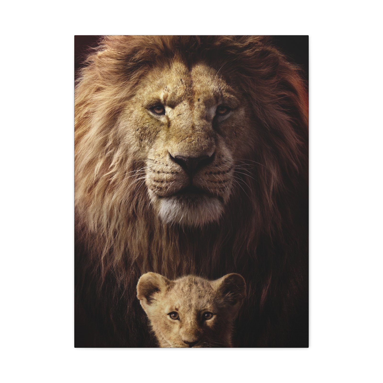 Majestic Lion Canvas Art, Gallery Wall Decor, Wild Animal Print, Safari Home Decor, Gift for Nature Lovers, Unique Art Piece - Image 7