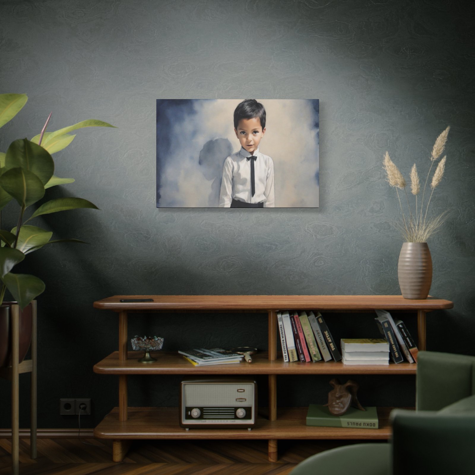 Little Nice Boy Whimsical Kid's Wall Art Canvas - Perfect for Playrooms, Bedrooms, Kids Rooms, Nursery Decor, Unique Gift Ideas - Image 5