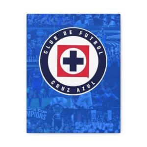 Cruz Azul Canvas Wall Art, Soccer Decor, Sports Room Decor, Football Club Art, Gift for Fans, Game Day Decor