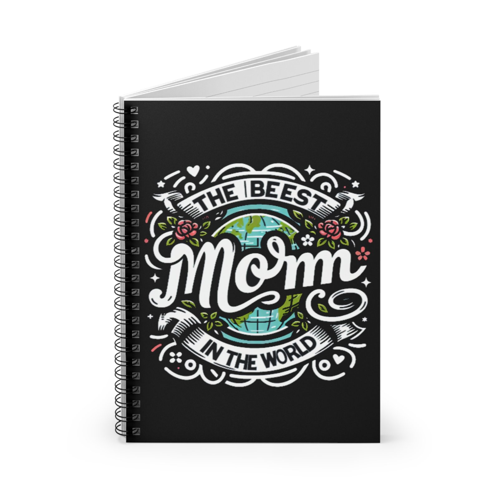 Best Mom Spiral Notebook - Perfect for Gifts, Journals, Note taking, Mother's Day, Inspirational Quotes - Image 2