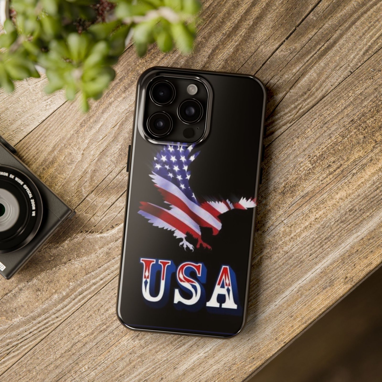 American Flag Tough Phone Cases, Patriotic USA Flag Colors, Protective Phone Covers, Military Style Phone Cases, Flag Print Phone - Image 2