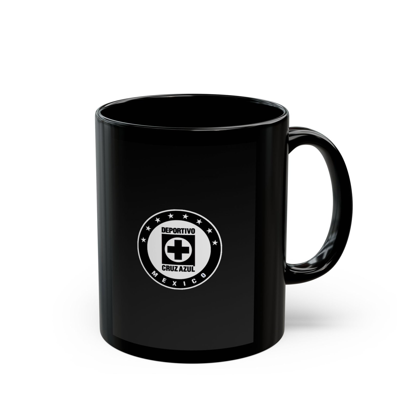 Cruz Azul Soccer Crest Black Mug – 11oz & 15oz Fan Coffee Cup - Image 6