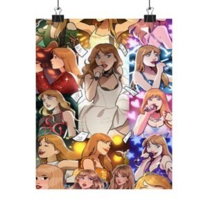 Taylor-Inspired Matte Vertical Posters | Unique Wall Art for Fans, Home Decor for Music Lovers, Gift for Special Occasions, Collectible