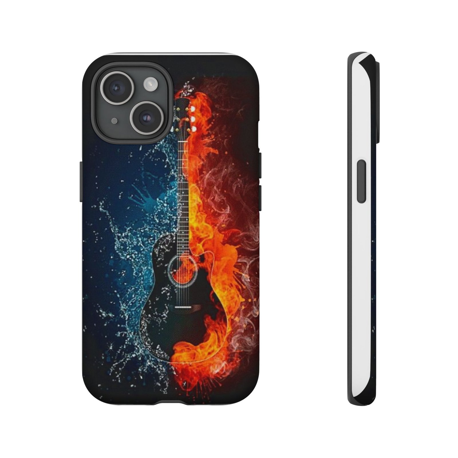 Fiery Guitar Phone Case - Artistic Protector, Music Lover Gift, Vibrant Accessory for Artists and Musicians, Personalized Tech Item, Unique - Image 84