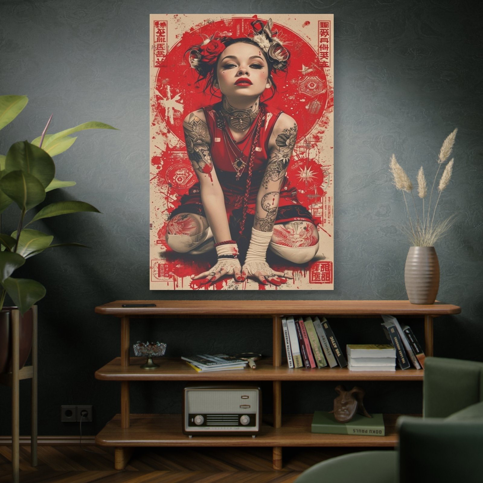 Stylish Canvas Art Print, Bohemian Home Decor, Wall Art for Living Room, Unique Gift for Art Lovers, Trendy Artwork for All Occasions - Image 8