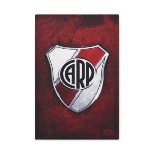 River Plate Fan Canvas Wall Art, Stretched Art Print, Sports Decor, Team Spirit Wall Hanging, Gift for Soccer Fans