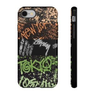 Urban Graffiti Phone Case | Tough Cases, Stylish Smartphone Cover, Unique Art Accessory, Gift for Street Art Lovers, Colorful Protection