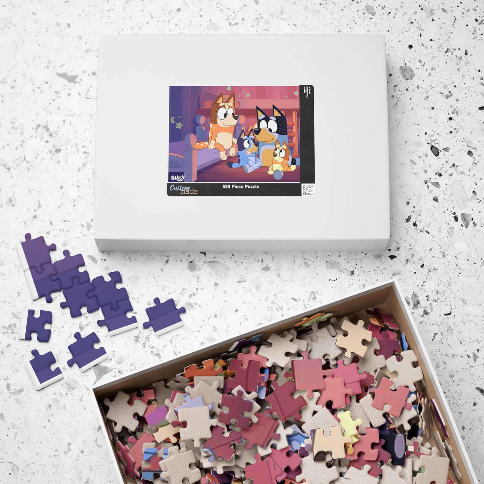 Bluey Family Puzzle - Fun for Kids & Adults, 110-1014 Pieces, Perfect Family Activity, Educational Gift, Playtime Entertainment - Image 4