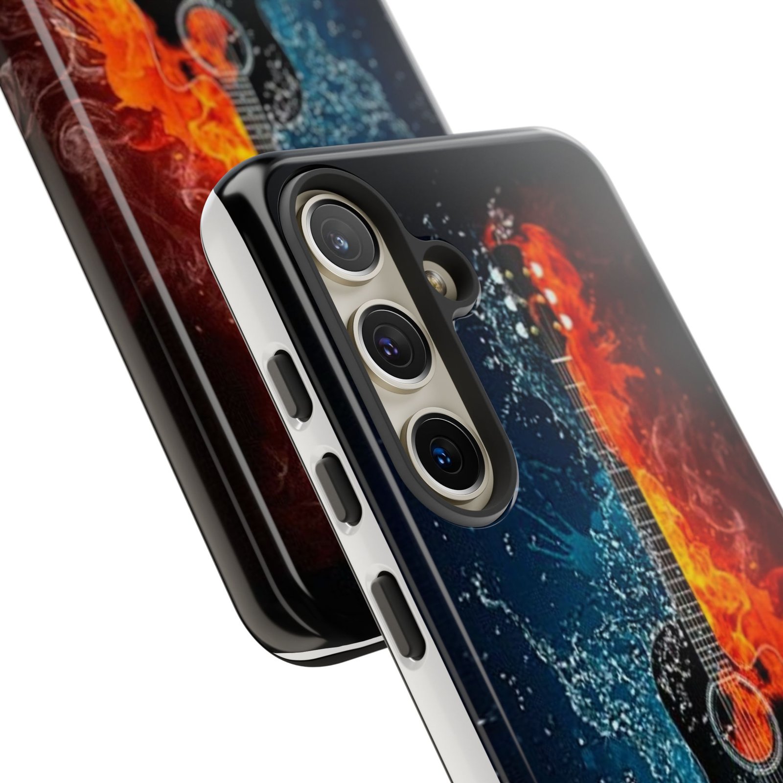 Fiery Guitar Phone Case - Artistic Protector, Music Lover Gift, Vibrant Accessory for Artists and Musicians, Personalized Tech Item, Unique - Image 97