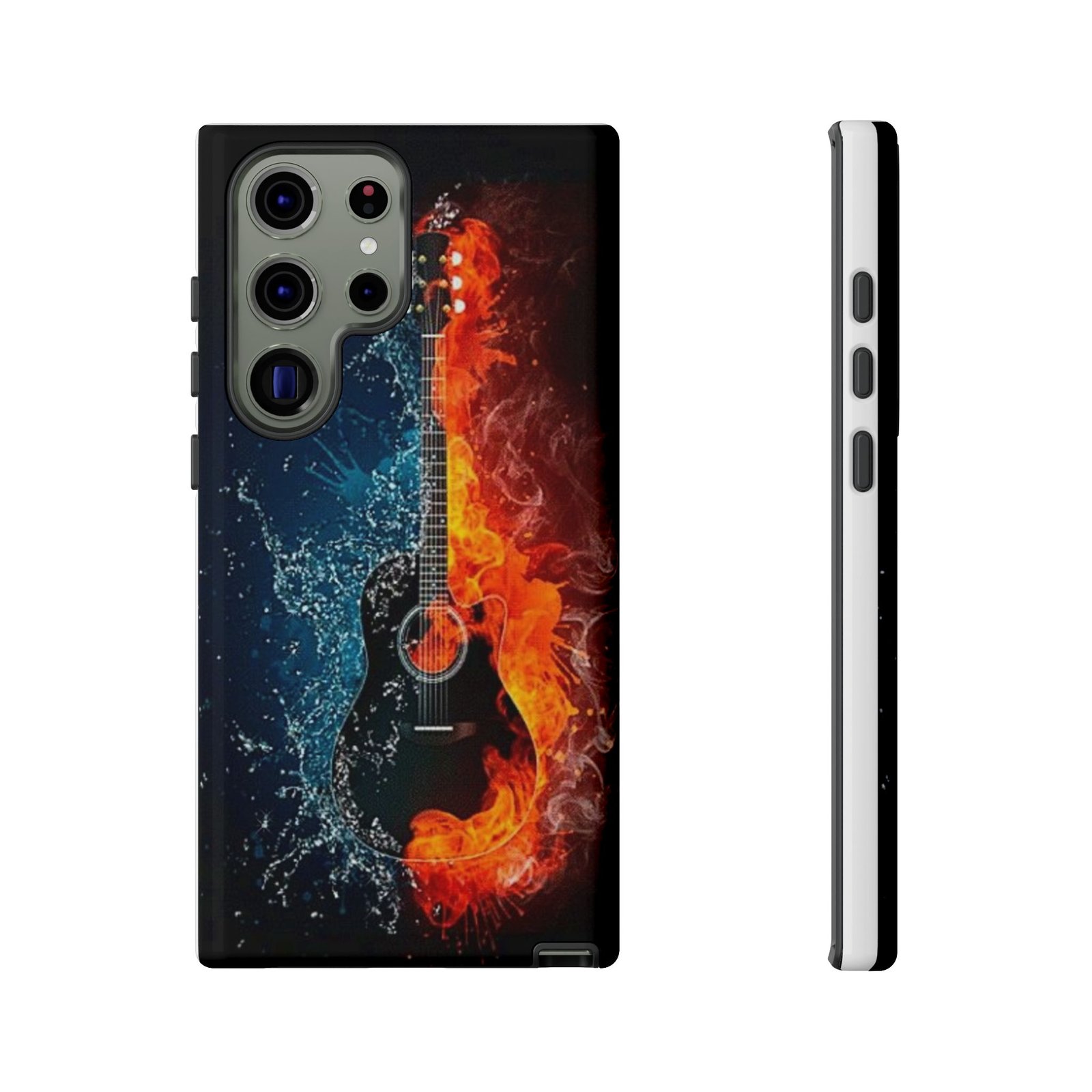 Fiery Guitar Phone Case - Artistic Protector, Music Lover Gift, Vibrant Accessory for Artists and Musicians, Personalized Tech Item, Unique - Image 73