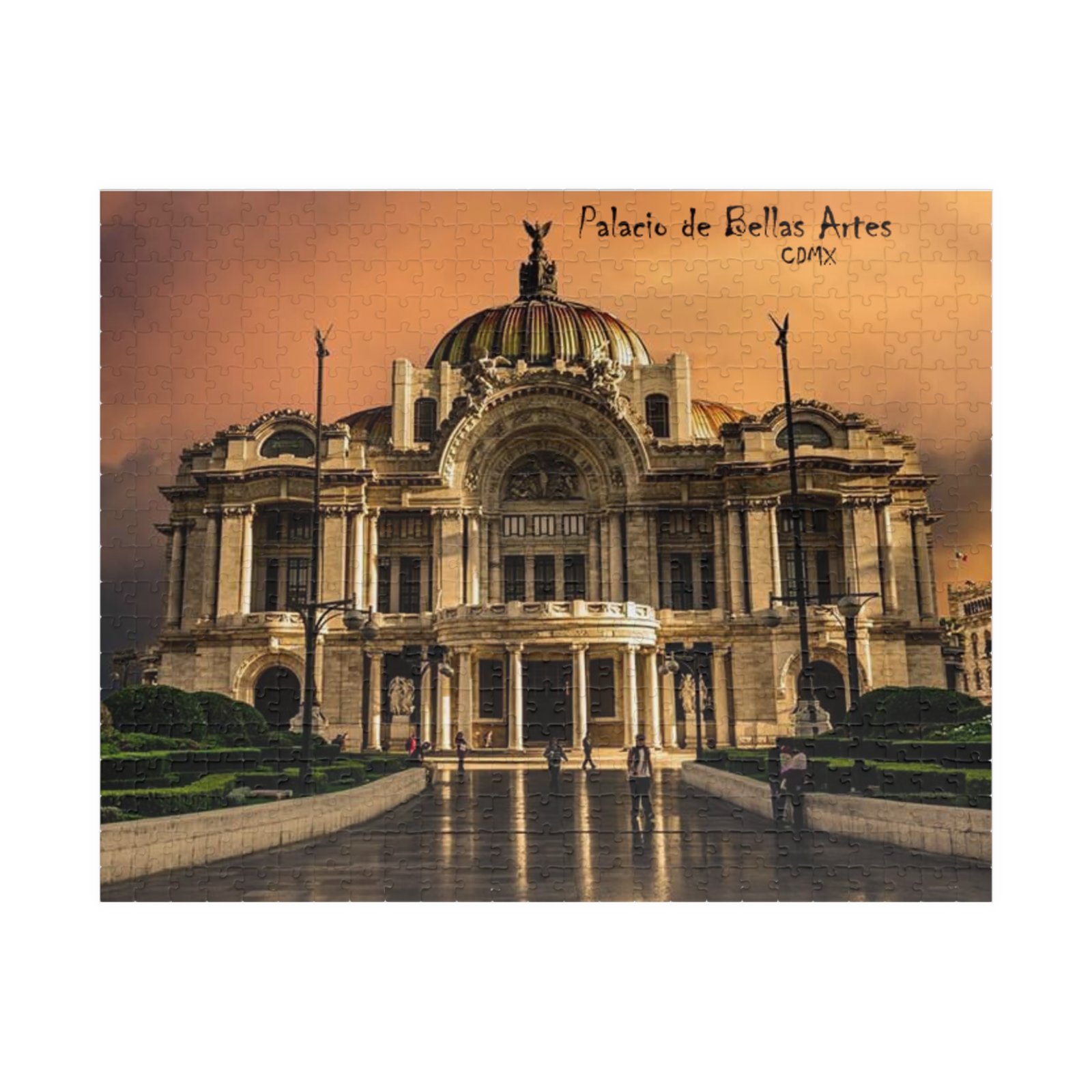 CDMX, Ciudad de Mexico, Palacio de Bellas Artes Puzzle, 110-1014 Piece Jigsaw, Art Lover Gift, Home Decor, Relaxation Activity, Family Fun - Image 2