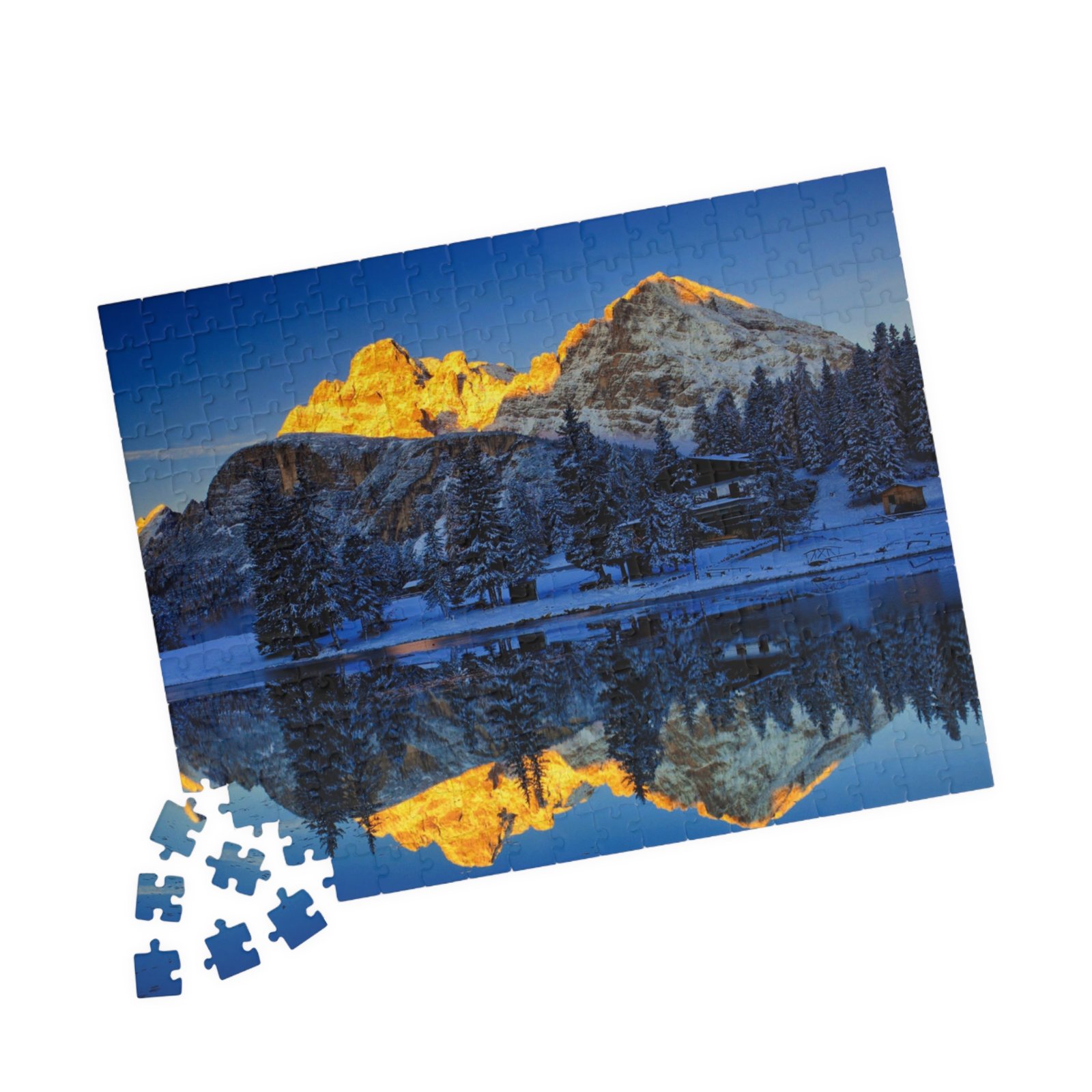 Majestic Mountain Reflection Puzzle, Scenic Jigsaw for Nature Lovers, 110-1014 Pieces, Relaxing Family Activity, Gift for Outdoorsy Friends - Image 3