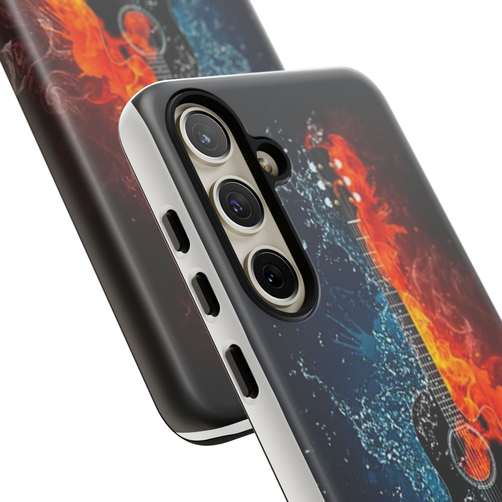 Fiery Guitar Phone Case - Artistic Protector, Music Lover Gift, Vibrant Accessory for Artists and Musicians, Personalized Tech Item, Unique - Image 109