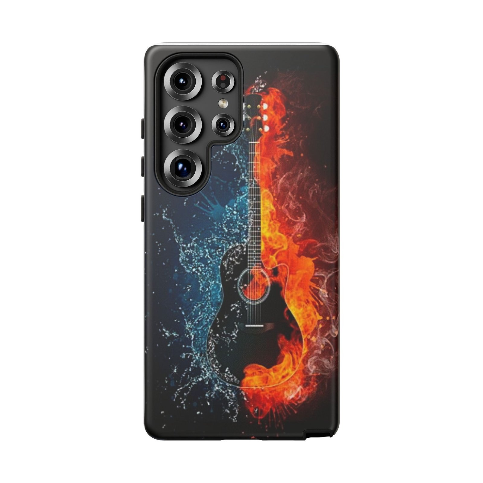 Fiery Guitar Phone Case - Artistic Protector, Music Lover Gift, Vibrant Accessory for Artists and Musicians, Personalized Tech Item, Unique - Image 152