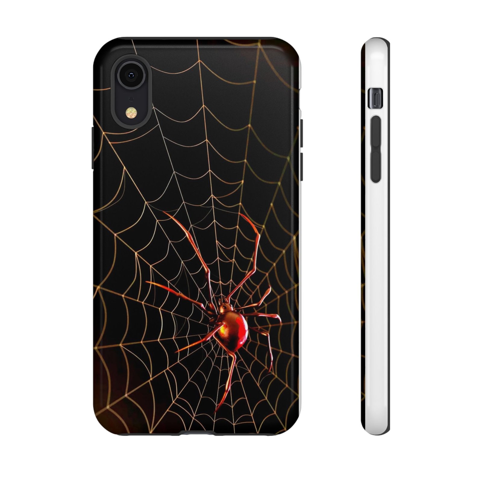 Spider Web Phone Case, Tough Phone Cover for Bug Lovers, Spooky Gift for Halloween, Unique Cellphone Accessory, Creepy Aesthetic - Image 7