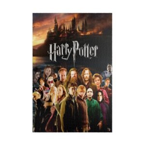 Harry Potter Puzzle - Enchanting Family Game, Wizarding World Fun, Magical Decor, Perfect Gift for Fans, 110-1014 Pieces