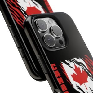Canada Flag Tough Phone Case - Protective Phone Cover, Canadian Flag Phone Case, Maple Leaf Phone Case, Patriotic Phone Cover, Strong Phone